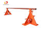 Cable Handling Equipment / Hydraulic Cable Drum Lifting Jack Stand 1 year Warranty