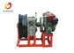 Gasoline Engine Gas Powered Winch , Take Up Machine Cable Pulling Winch